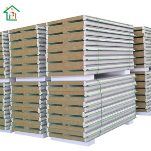 Panneau "sandwich" en métal de conception industrielle <span class=keywords><strong>toit</strong></span> isolé de 50 mm d'épaisseur avec <span class=keywords><strong>le</strong></span> panneau "sandwich" acoustique de <span class=keywords><strong>mousse</strong></span> de noyau de laine de roche - Product Image 3