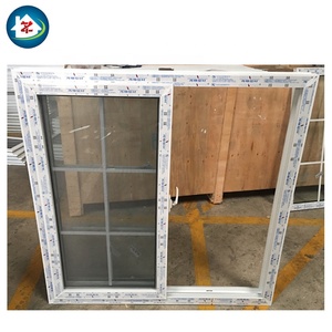 <span class=keywords><strong>UPVC</strong></span> cách âm nhựa thép trượt nướng cửa sổ thiết kế nhà máy bán hàng trực tiếp - Product Image 2
