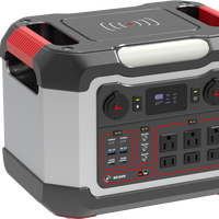 Alimentation électrique extérieure 1200w Portable Home Power Bank Urgence Grande capacité 950wh Charge rapide Centrale électrique mobile extérieure