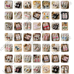 Pantuflas Personalizadas con Tu Diseño de Piel Sintética para Regalo, Sandalias Peludas para Mujer, Pantuflas de Casa Cálidas de Invierno para Dormitorio - Product Image 2