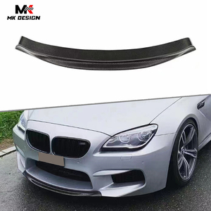 Lèvre avant en fibre de carbone style <span class=keywords><strong>KPR</strong></span> pour BMW Série 6 M6 F12 F13 M6 2012-2016, spoiler de pare-chocs avant - Product Image 1