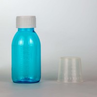 Bouteille de médicament liquide personnalisée en PET avec échelle graduée, étiquettes personnalisées pour sirop contre la toux et autres médicaments 2OZ 4OZ 8OZ 16OZ