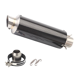 Tubo de Escape para Motocicleta, Compatible con Huanglong600, R1, Ninja 400, Accesorio de Modificación de Tubo de Escape, Fibra de Carbono - Product Image 5