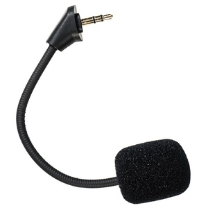 Micrófono compatible con <span class=keywords><strong>HyperX</strong></span> Cloud III/Cloud 3 Auriculares para juegos Micrófono con cancelación de ruido desmontable de 3,5mm - Product Image 2