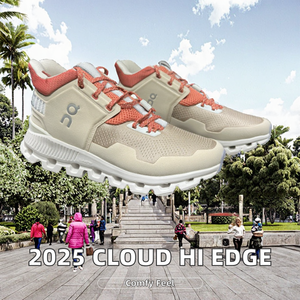 2025 for Cloud Hi <b>Edge</b> Sports Running Shoes Factory Direct Cushioned Lightweight Breathable with Waterproof Feature Mesh Lining - Product Image 2