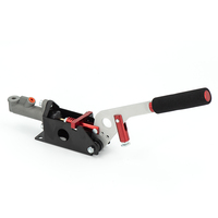 Universal 0.75Bar 320mm Accesorios de carreras de aluminio Hidráulico Horizontal Racing Drift Freno de mano Palanca de freno de estacionamiento Rojo