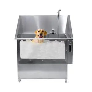 Haustier Hund Pflege Badewanne Edelstahl Hund Badewanne große Luxus Indoor Haustier Badewannen