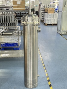 Sistema de Filtración de Agua Industrial de Gran Caudal 40000LPH, Carcasa de Acero Inoxidable, Filtro de Membrana PVDF - Product Image 4