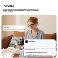 Nouvelles lunettes intelligentes M02x PRO MAX avec traduction IA, caméra 8MP, étui à chargement inversé, connectivité Wi-Fi, reconnaissance d'image/d'objet et commande vocale