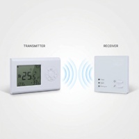 Termostato inteligente digital programable para habitación, termostato Tuya Alexa, regulador de temperatura inalámbrico
