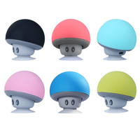 2023 Mini karikatür kablosuz bluetooth hoparlör su geçirmez enayi duş Stereo Subwoofer müzik çalar mantar hoparlör
