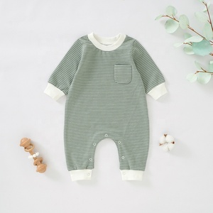 Neugeborenen-Strampler mit Langen Ärmeln aus Bio-Baumwolle, Baby-Body, Baby-Schlafanzug, Säuglings-Strampler, Babykleidung - Product Image 2