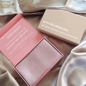 Oeko Tex ปลอกหมอนผ้าไหมหม่อนแท้100,ปลอกหมอนผ้าซาตินซักได้ซักได้สีดำ Oeko Tex 100% ผลิตฉลากส่วนตัว - Product Image 6