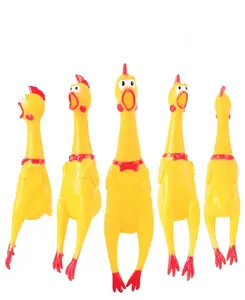 Pet Toy Dog Toys Quietschendes Huhn Drei Größen Scream Chicken Sounds Pet Chewing Toys