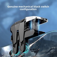 Manette de jeu sans fil S11 à six doigts avec gyroscope six axes pour téléphones à écran tactile - Conception 50 coups par seconde