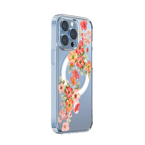 <span class=keywords><strong>Coque</strong></span> de téléphone portable rose, <span class=keywords><strong>orange</strong></span>, à motifs floraux et feuilles vertes pour <span class=keywords><strong>iPhone</strong></span> 16 Plus 17 Air <span class=keywords><strong>Pro</strong></span> Max, <span class=keywords><strong>coque</strong></span> transparente magnétique, <span class=keywords><strong>coque</strong></span> arrière - Product Image 5