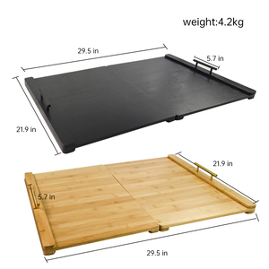 Cubierta de estufa de acero inoxidable templado, cerámica, silicona, bambú, <span class=keywords><strong>para</strong></span> cocina, <span class=keywords><strong>para</strong></span> hornear, <span class=keywords><strong>para</strong></span> fideos, <span class=keywords><strong>para</strong></span> estufa de leña, <span class=keywords><strong>para</strong></span> estufa eléctrica - Product Image 4