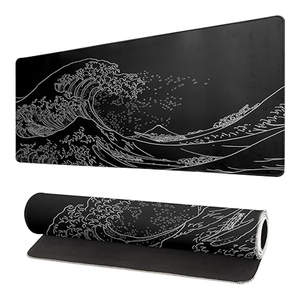 وسادة ماوس كبيرة احترافية بسطح غير قابل للانزلاق وجودة تصدير وسعر المصنع وحد أدنى منخفض للطلب مع حواف مخيطة - Product Image 1