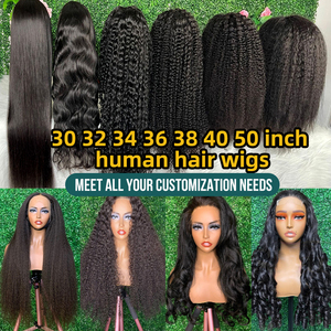 Cuticle Aligned Raw Wholesale Wigs Human Hair Lace Front Glueless Raw Burmese Curly Wig Lagos Hairline Wig Vendor - Product Image 4