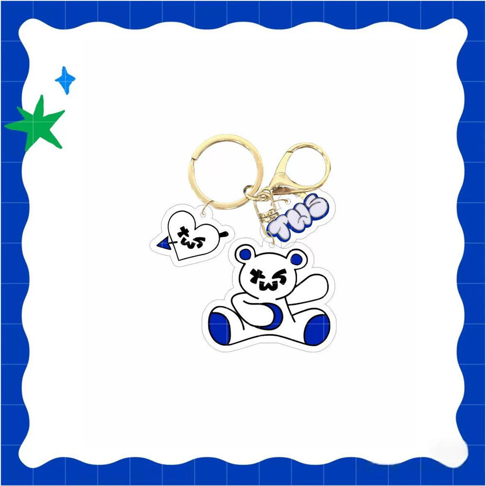 TWS 1周年 PLUSH KEYRING CAT GHOST BEAR TWS PLUSH KEYRING GHOST TWS