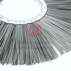 Vente chaude PP/fils d'acier gaufrette balayeuse gouttière balai route neige balayage <span class=keywords><strong>brosse</strong></span> - Product Image 3