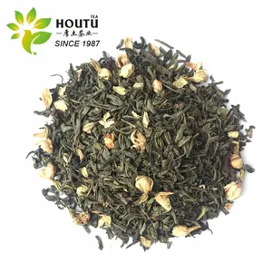 Pure natural jasmine green tea flower tea Jasmine white scent tea