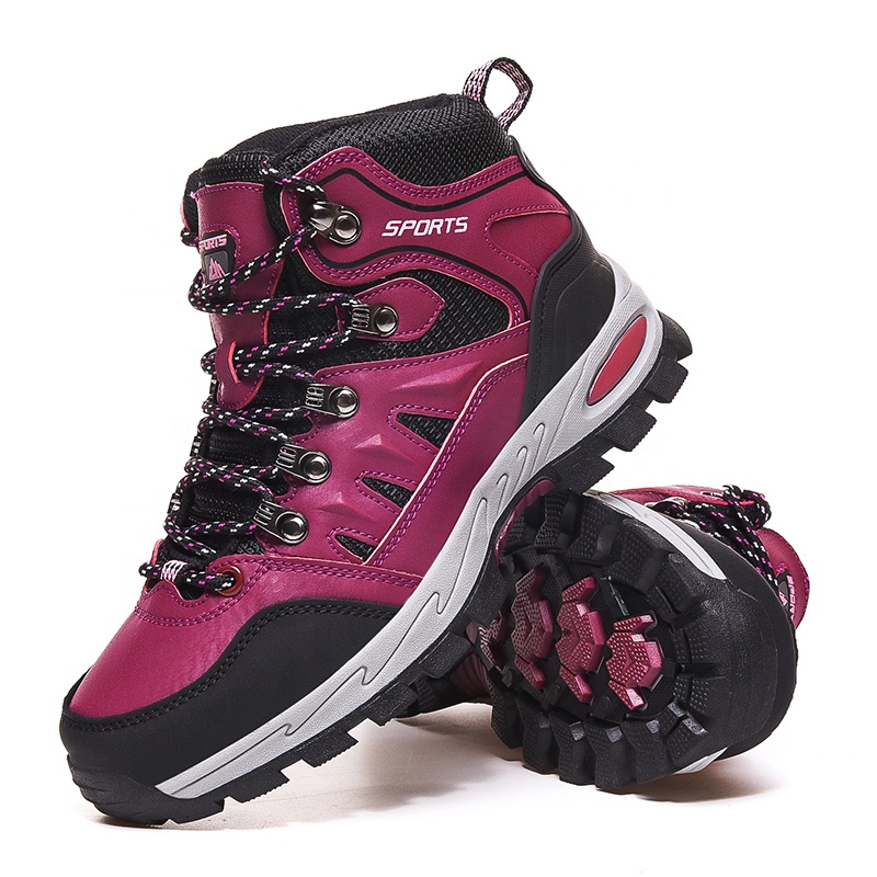 Женские высокие ботинки до щиколотки, спортивная обувь в стиле милитари для походов, зимние ботинки для женщин, 2020