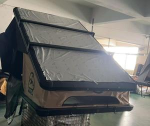 Bật lên lều trên mái nhà cho xe với vỏ nhôm bốn mùa một phòng ngủ - Product Image 5