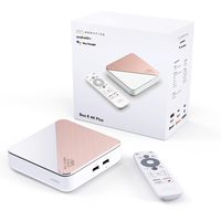 ELEBAO GB4 RockTek Homatics Boîtier TV Android 11 certifié Google Wifi 2.4/5G Décodeur Mi Android TV Box