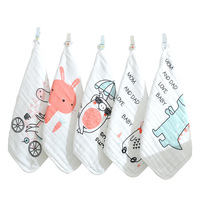 Grosir Set hadiah Layette bayi baru lahir, handuk mandi dan kain lap katun organik bertudung untuk mandi bayi