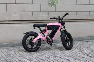 Vélo électrique de ville 750W, batterie lithium, cadre en magnésium, moteur roue arrière 960Wh, assistance au pédalage, suspension intégrale, 7 vitesses - Product Image 3