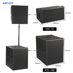 Système de sonorisation amplifié Super PA, haut-parleur professionnel actif Ayc-10, système de sonorisation professionnel actif - Product Image 5
