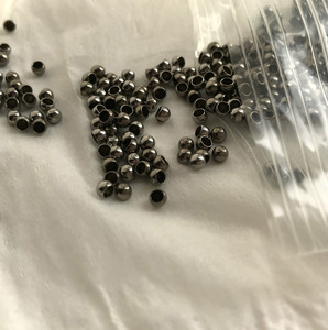 Palla in acciaio inossidabile solido forato 2mm all'ingrosso con foro da 1mm - Product Image 4
