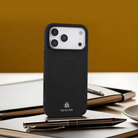 Étui de téléphone magnétique en cuir PU tissé durable et résistant aux chocs avec logo personnalisé pour iPhone 17 Pro Max