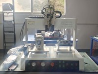 Trois axes double Station 360 degrés rotatif thermofusible résine époxy pâte à souder automatique colle distribution Robot Machine