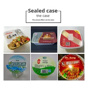 เครื่องปิดผนึกบรรจุพุดดิ้งนมถั่วเหลืองโจ๊กแปดอย่างอัตโนมัติเครื่องปิดผนึกสำหรับเบียร์น้ำผึ้งเป็ด - Product Image 3