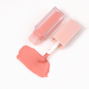 Contenants carrés en plastique pour gloss à lèvres, tubes vides pour gloss à lèvres, rose gold 5ml 8ml, logo personnalisé, noir doré, cosmétique - Product Image 3