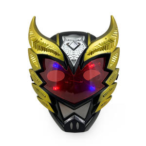 Máscara de superhéroe de plástico, máscara de superhéroe iluminada, <span class=keywords><strong>casco</strong></span> de capitán araña <span class=keywords><strong>Iron</strong></span> Man, máscara Led, fiesta de Halloween, Cosplay - Product Image 5