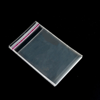 Sacs en cellophane transparents en plastique auto-scellants de 8 "x 16" d'épaisseur sacs de violoncelle OPP pour emballage de boulangerie pour biscuits bougie bijoux