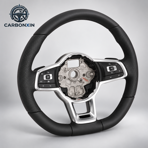 Volante de Cuero para Volkswagen MK7 R Golf 7 Gti GTD Golf7.5 Mk 7.5 Jetta Tiguan Passat VW CC Bora 2016 2013 2015 2019 - Product Image 2
