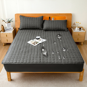 واقي مرتبة مقاوم للماء 100% بالجملة، قابل للتخصيص، طقم أغطية سرير مقاوم للماء للفنادق - Product Image 3