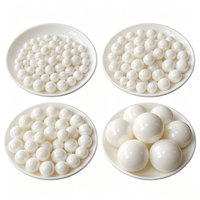 Perles de zircone stabilisée à l'yttria multi-spécifications, emballage OEM pour applications de broyage en moulin à sable et moulin à billes