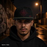 Casquette Trucker 5 Panneaux Vintage Personnalisée avec Broderie, Visière en Mousse et Filet, Style Urbain Chicano Côte Ouest, Vente en Gros