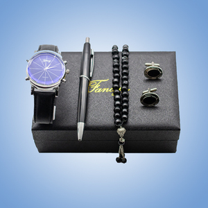 Regalo de <span class=keywords><strong>sustento</strong></span> de negocios Pulsera de reloj de cuarzo para novio y esposo Recuerdo del día de San Valentín Conjunto de Navidad - Product Image 5