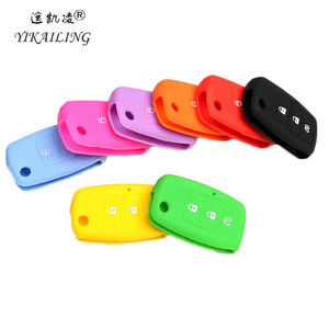 Yikailing – housse de protection en Silicone pour clé de voiture, 3 boutons, pour Huansu S2 S3, étui de protection pour télécommande - Product Image 1