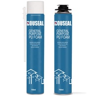 Mousse polyuréthane expansée structurelle blanche HOUSEAL 300 ml pour la construction et la menuiserie - Utilisation toutes saisons - Prix usine