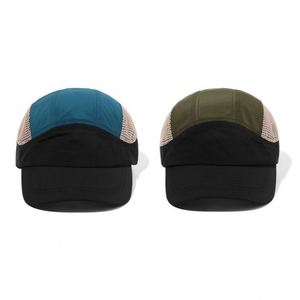 Quick Drying Waterproof Duck Tongue <b>Hats</b> 5 Panel Color Matching Outdoor Mesh Breathable Baseball Cap Custom logo - Product Image 1