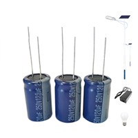Condensateurs électrolytiques haute tension longue durée Pchicon 250V 120uF 16*25 CL 105C 250V pour pilote LED/éclairage public/alimentation électrique
