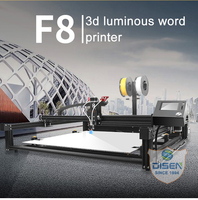 Nueva Impresora Industrial de Letras Luminosas 3D, Impresora de Letreros LED para Publicidad, Pantalla Táctil a Todo Color, Multieje, Automática