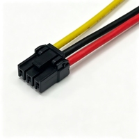 كابل سيليكون HRS بطول 3.96 مم، مقاس 16AWG، طراز DF63-3S-3.96C و DF63-1S-3.96C